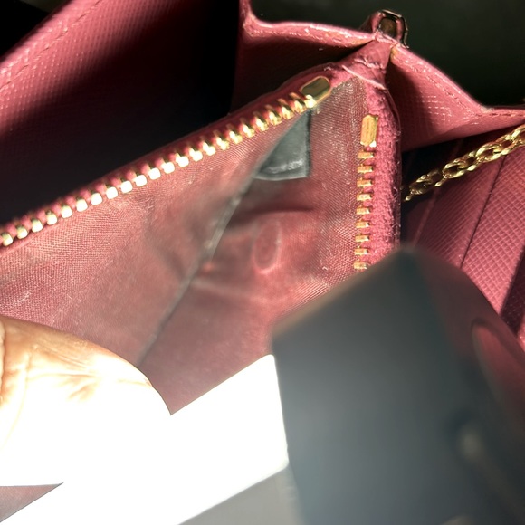 Prada Hot Pink Long Wallet Attached Card/ID Holder with Free Stuff EUC - Picture 15 of 16
